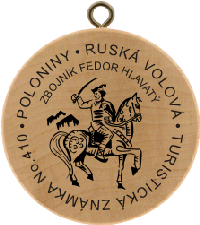 Turistická známka č. 410 - POLONINY   RUSKÁ VOLOVÁ