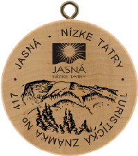 Turistická známka č. 417 - Nízké Tatry - Jasná