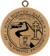 Turistická známka č. 443 - Nízke Beskydy - Kaštielik