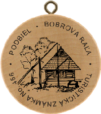 Turistická známka č. 456 - Podbiel-bobrova rala