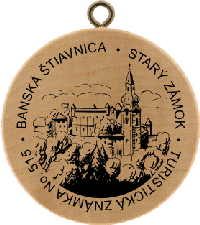 Turistická známka č. 515 - Banská Štiavnica - Starý zámok