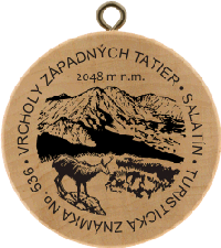 Turistická známka č. 536 - Vrcholy Západných Tatier - Salatín