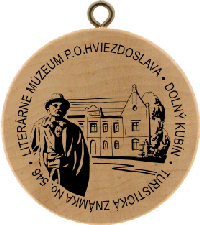 Turistická známka č. 546 - Literárne múzeum P.O.Hviezdoslava - Dolný Kubín