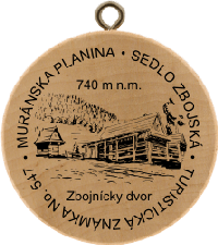 Turistická známka č. 547 - Muránska planina-sedlo Zbojská 740m n.m.