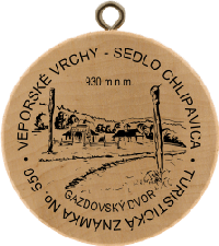 Turistická známka č. 550 - Muránska planina-sedlo Chlipavica 930m n.m.
