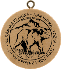 Turistická známka č. 577 - Muránska planina - NPR Veľká Stožka