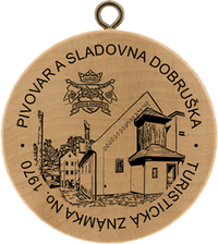 Turistická známka č. 1970 - Pivovar a sladovna Dobruška