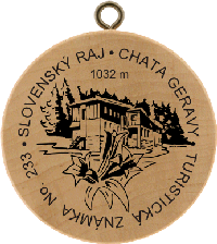 Turistická známka č. 233 - Chata Geravy