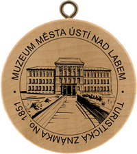 Turistická známka č. 1851 - Muzeum města Ústí nad Labem