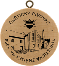 Turistická známka č. 1998 - Únětický pivovar