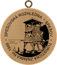 Turistická známka č. 1988 - Spešovská rozhledna, Spešov
