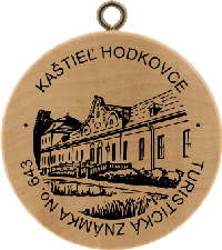 Turistická známka č. 643 - Kaštieľ Hodkovce