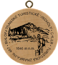 Turistická známka č. 467 - Malofatranské turistické vrcholy-Chleb 1646m n.m.