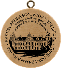 Turistická známka č. 648 - Andrássyovsky kaštieľ Trebišov