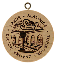 Turistická známka č. 993 - Lázně Slatinice