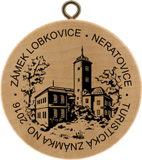 Turistická známka č. 2016 - Zámek Lobkovice, Neratovice