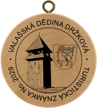 Turistická známka č. 2029 - Valašská dědina Držková
