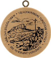 Turistická známka č. 650 - Kráľová studňa 1384 m - Veľkofatranské turistické vrcholy