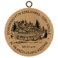 Turistická známka č. 34 - Schronisko Szwajcarka