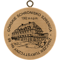 Turistická známka č. 88 - Górskie Schronisko Szrenica