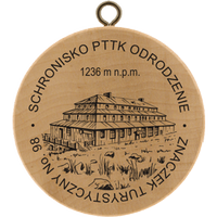 Turistická známka č. 98 - Schronisko PTTK Odrodzenie 