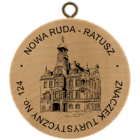 Turistická známka č. 124 - Nowa Ruda - Ratusz