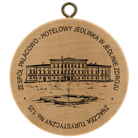 Turistická známka č. 125 - Zespół Pałacowo-Hotelowy w Jedlince