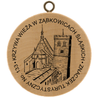 Turistická známka č. 133 - Krzywa Wieża w Ząbkowicach Śląskich