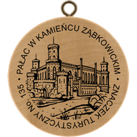 Turistická známka č. 135 - Pałac w Kamieńcu Ząbkowickim