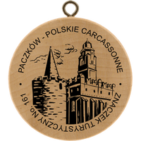 Turistická známka č. 161 - Paczków - Polskie Carcassonne