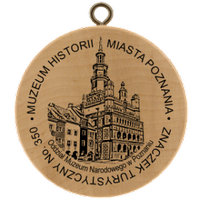 Turistická známka č. 350 - Muzeum Historii Miasta Poznania