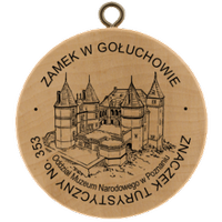 Turistická známka č. 353 - Zamek w Gołuchowie