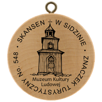 Turistická známka č. 548 - Skansen w Sidzinie