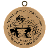 Turistická známka č. 734 - Hortulus Ogrody Marzeń