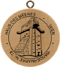 Turistická známka č. 78 - HAUS DES MEERES - WIEN
