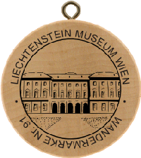 Turistická známka č. 91 - LIECHTENSTEIN MUSEUM WIEN