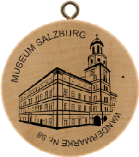 Turistická známka č. 98 - MUSEUM SALZBURG