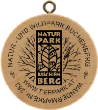 Turistická známka č. 283 - Natur park Buchenberg