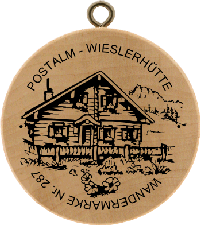 Turistická známka č. 287 - Wieslerhute