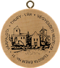 Turistická známka č. 11 - VÁRPALOTA - THURY-VÁR - VEGYÉSZETI MÚZEUM