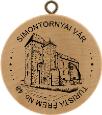 Turistická známka č. 48 - SIMONTORNYAI VÁR