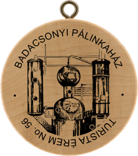 Turistická známka č. 56 - BADACSONYI PÁLINKAHÁZ