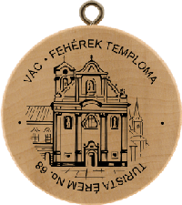Turistická známka č. 68 - VÁC - FEHÉREK TEMPLOMA