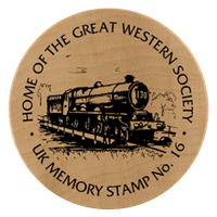 Turistická známka č. 16 - Home of the Great Western Society