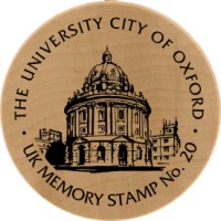 Turistická známka č. 20 - Oxford - Radcliff Camera