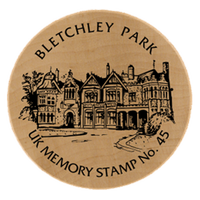 Turistická známka č. 45 - Bletchley Park
