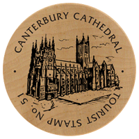Turistická známka č. 51 - Canterbury Cathedral