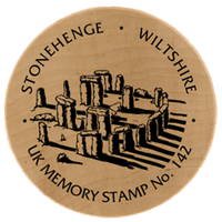 Turistická známka č. 142 - Stonehenge, Wiltshire