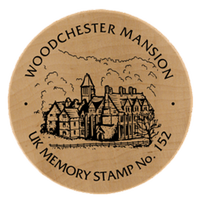 Turistická známka č. 152 - Woodchester Mansion