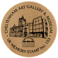 Turistická známka č. 153 - Cheltenham Art Gallery & Museum